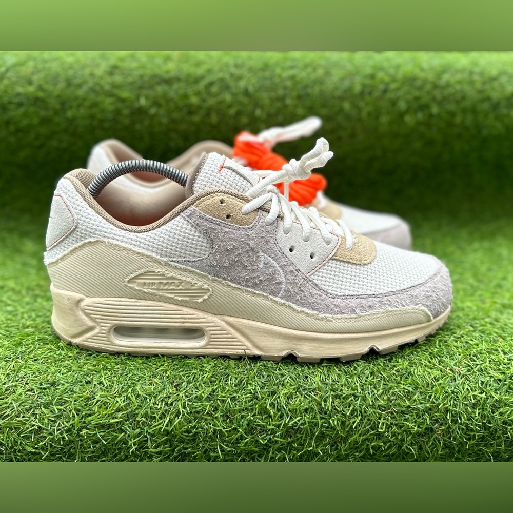 Men's Shoes Nike Air Max 90 Premium Pale Ivory Brand New Authentic Size 9.5 US